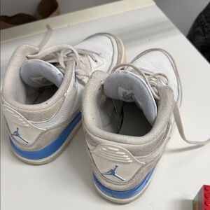 Jordan Kids Sneakers White and Blue